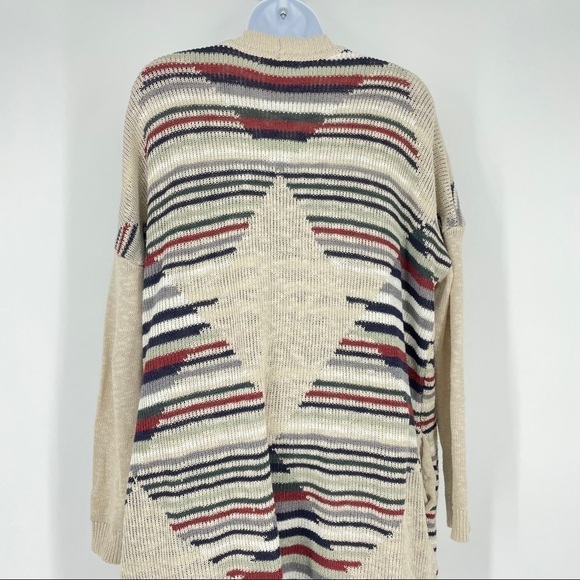 Silence + Noise Open Front Southwest Cardigan - Picture 8 of 9